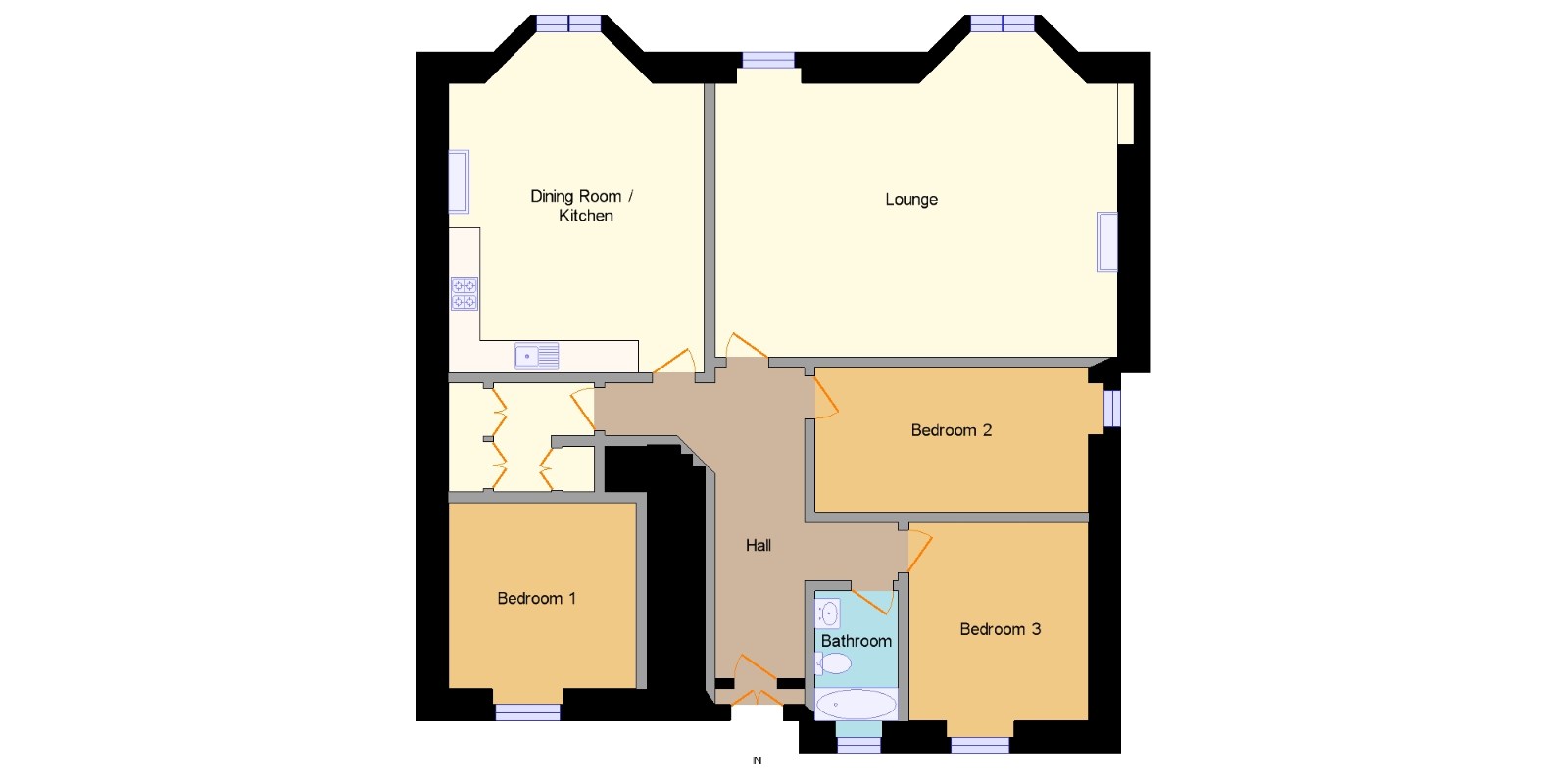 3 Bedrooms Flat for sale in Forsyth Street, Greenock, Inverclyde PA16