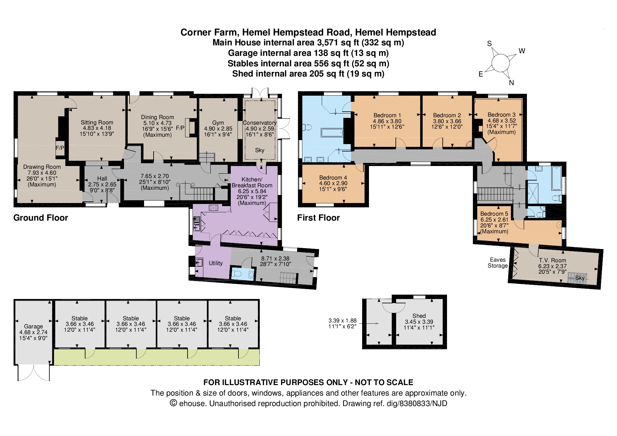 5 Bedrooms Detached house for sale in Hemel Hempstead Road, Hemel Hempstead, Hertfordshire HP3