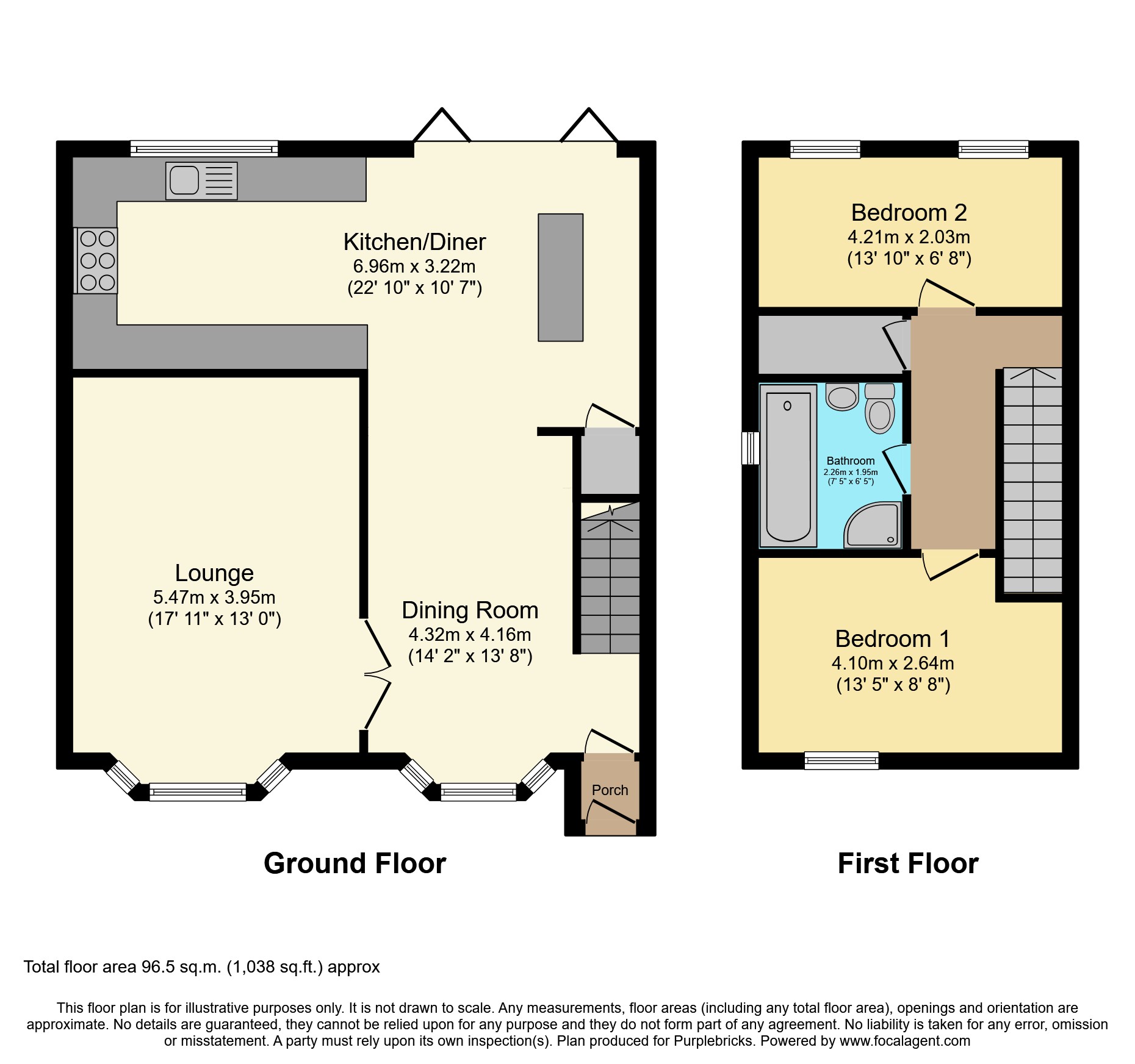 33, Beattock Close, Liverpool floorplan