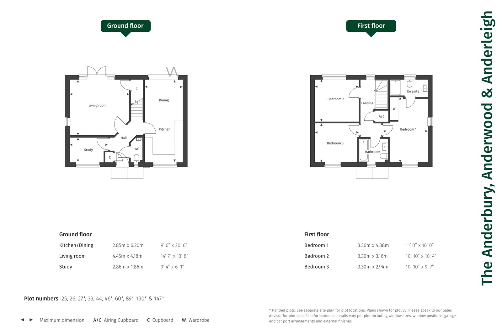 Plot 26 The Anderbury Danes Park,, Brockhills Lane, Hampshire floorplan