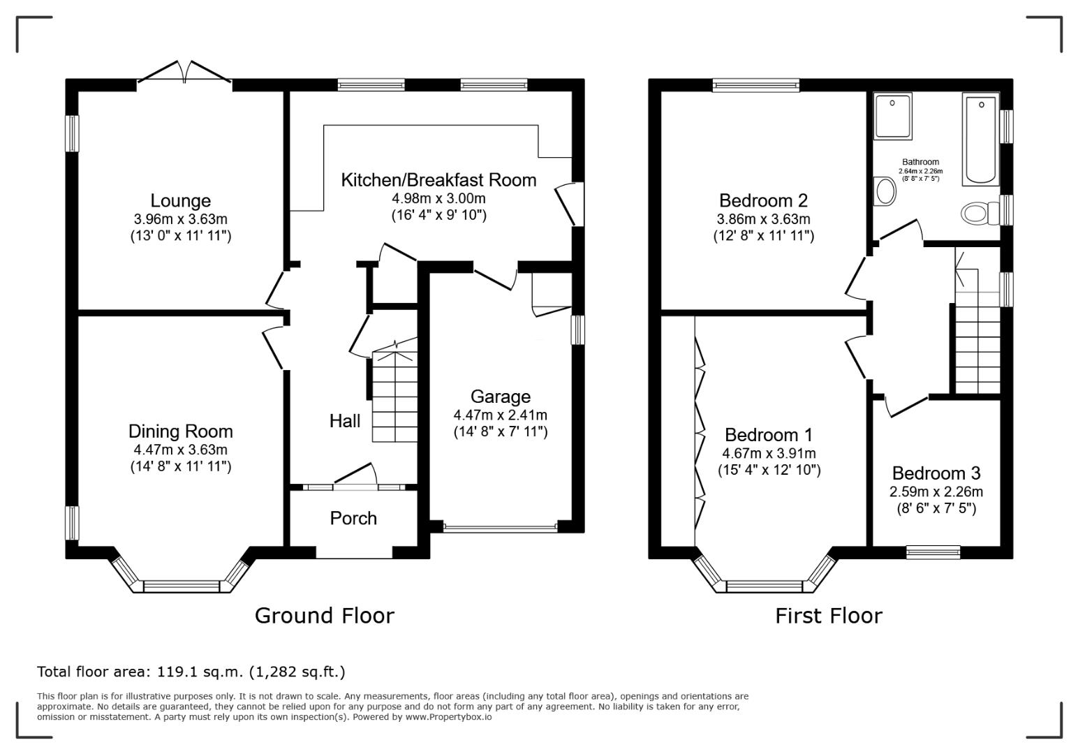 27, Clydesdale, Whitby floorplan