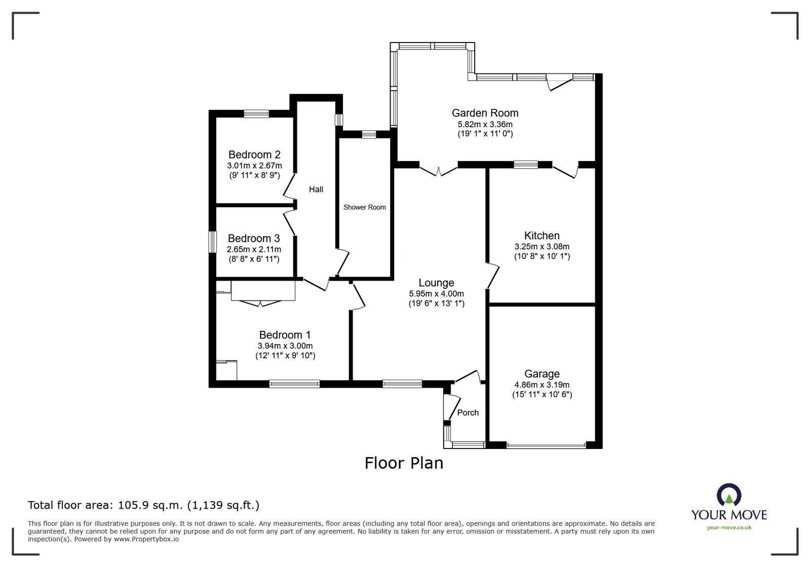 150, Morley Street, East Riding of Yorkshire floorplan