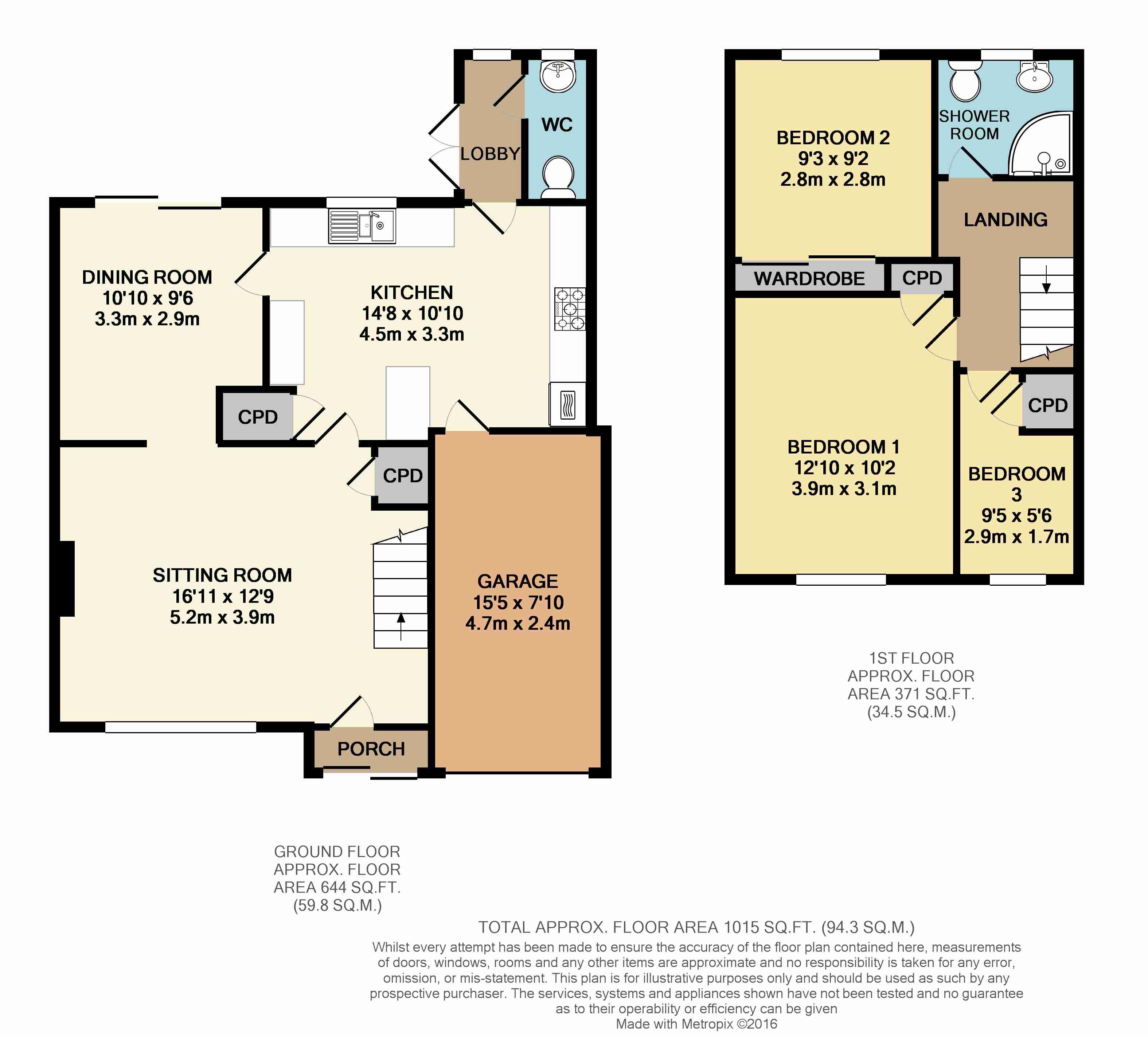 3 Bedrooms Detached house for sale in Mallon Dene, Rustington, Littlehampton BN16