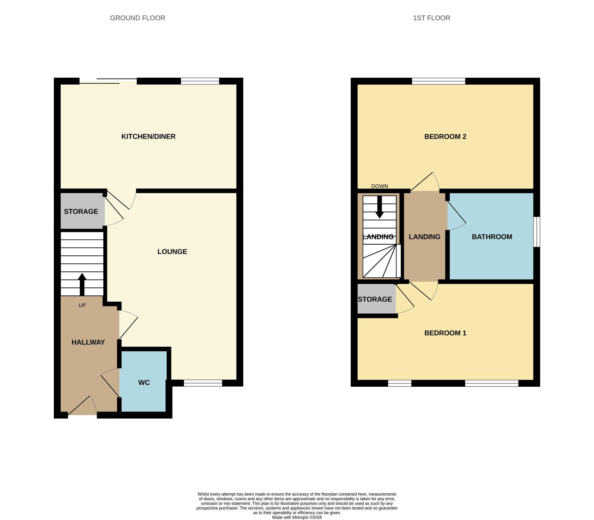 11 Fellbarrow Close, Carlisle floorplan
