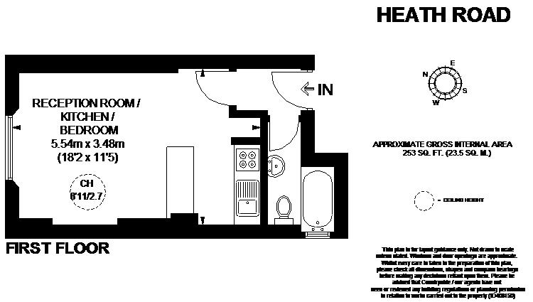 0 Bedrooms Studio to rent in Heath Road, Twickenham TW1