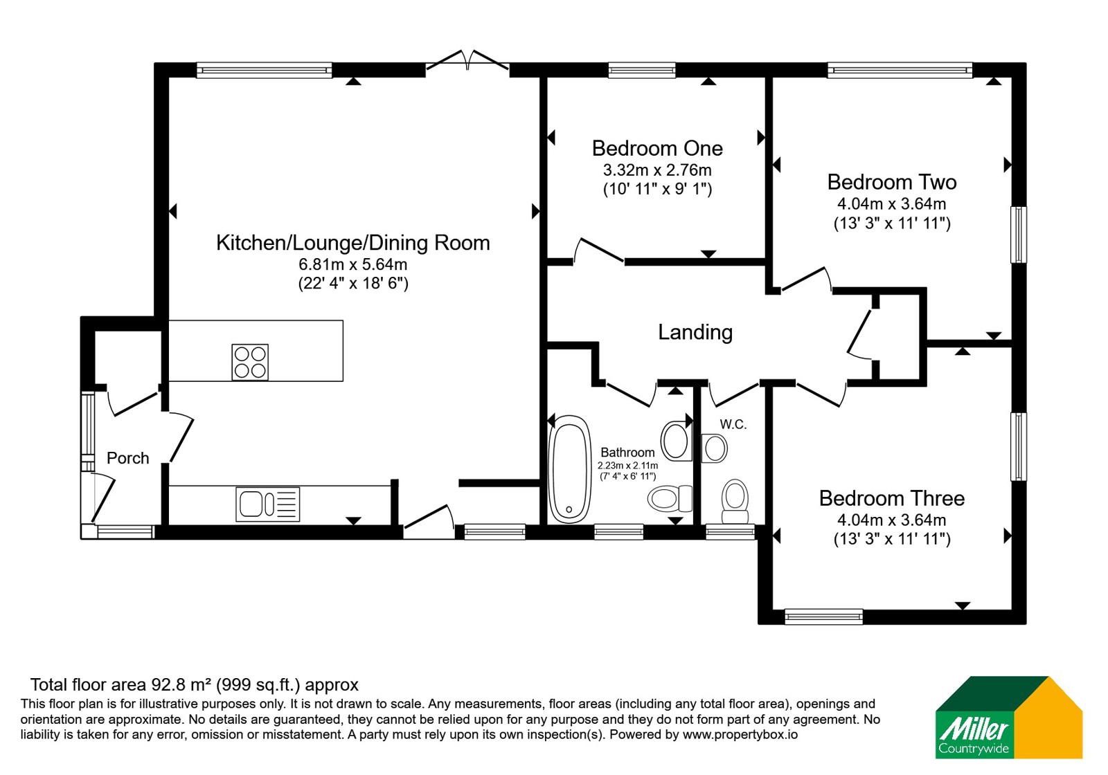 29, Harbour View Crescent, Cornwall floorplan