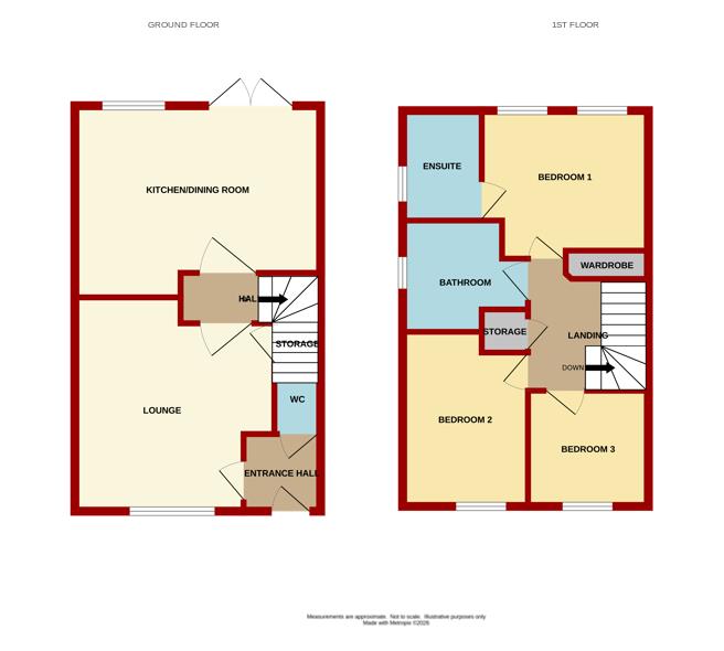 82, Manor Road, Newent floorplan