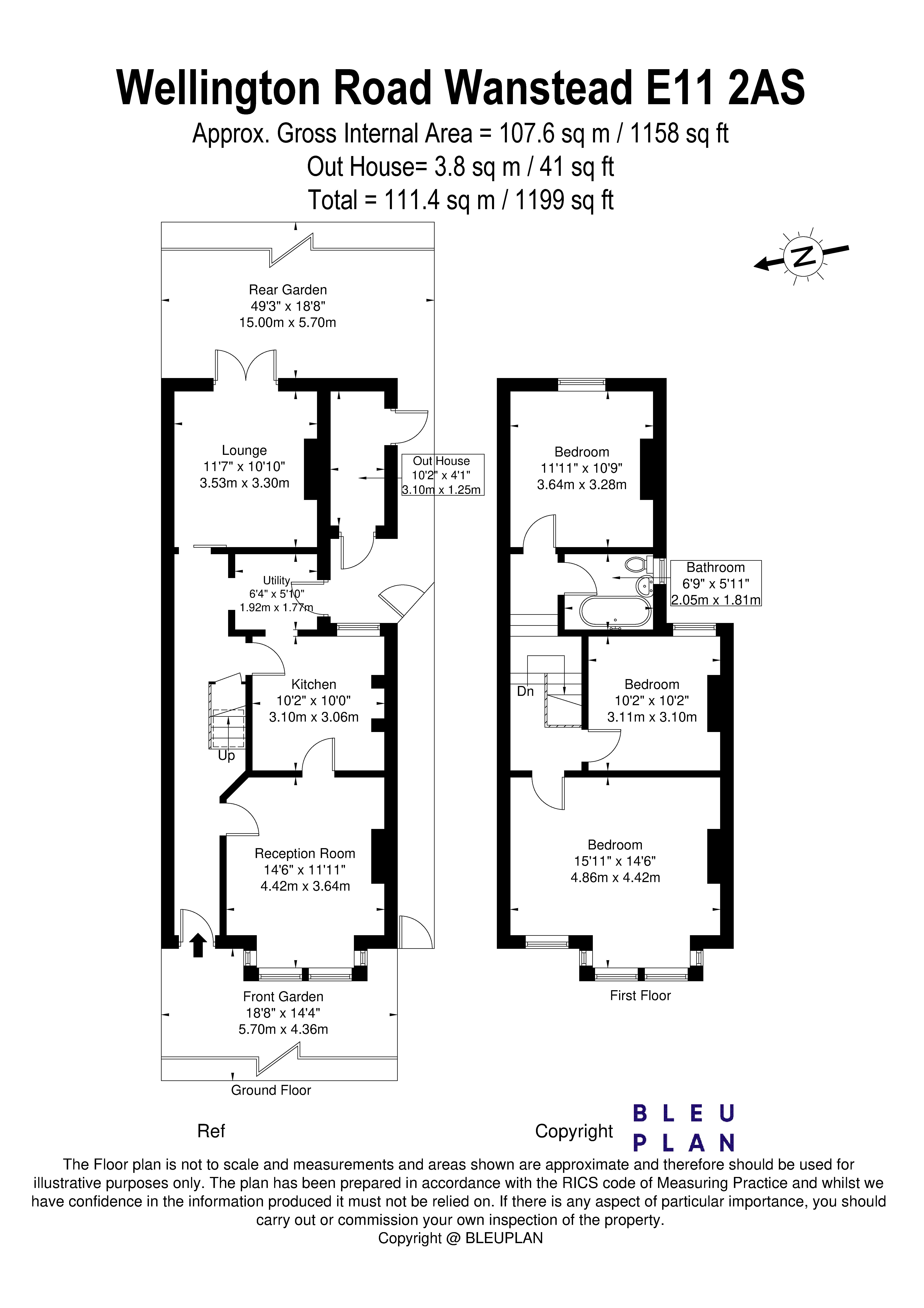 Wellington Road, London E11, 3 bedroom semidetached house for sale