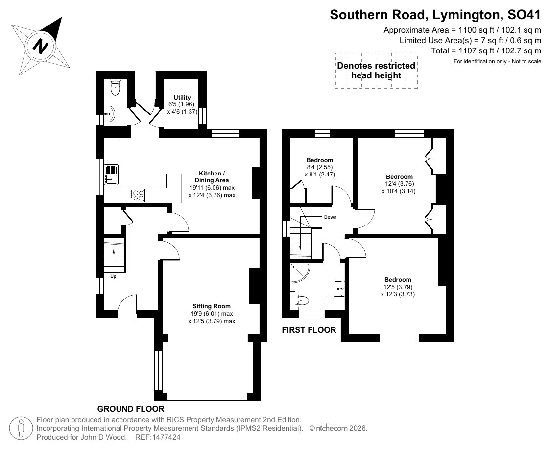 16, Southern Road, Hampshire floorplan
