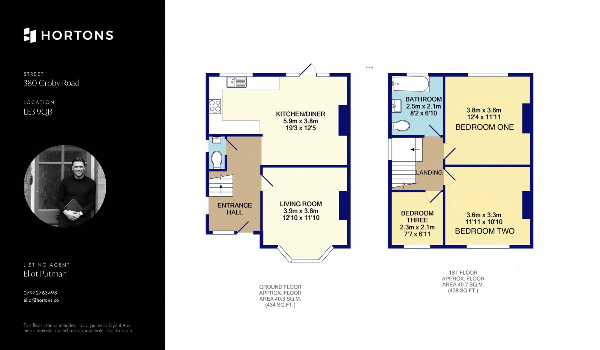 380 Groby Road, Leicester floorplan