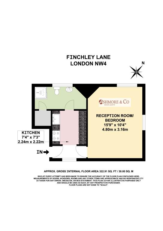 1 Bedrooms Flat to rent in Finchley Lane, Hendon NW4