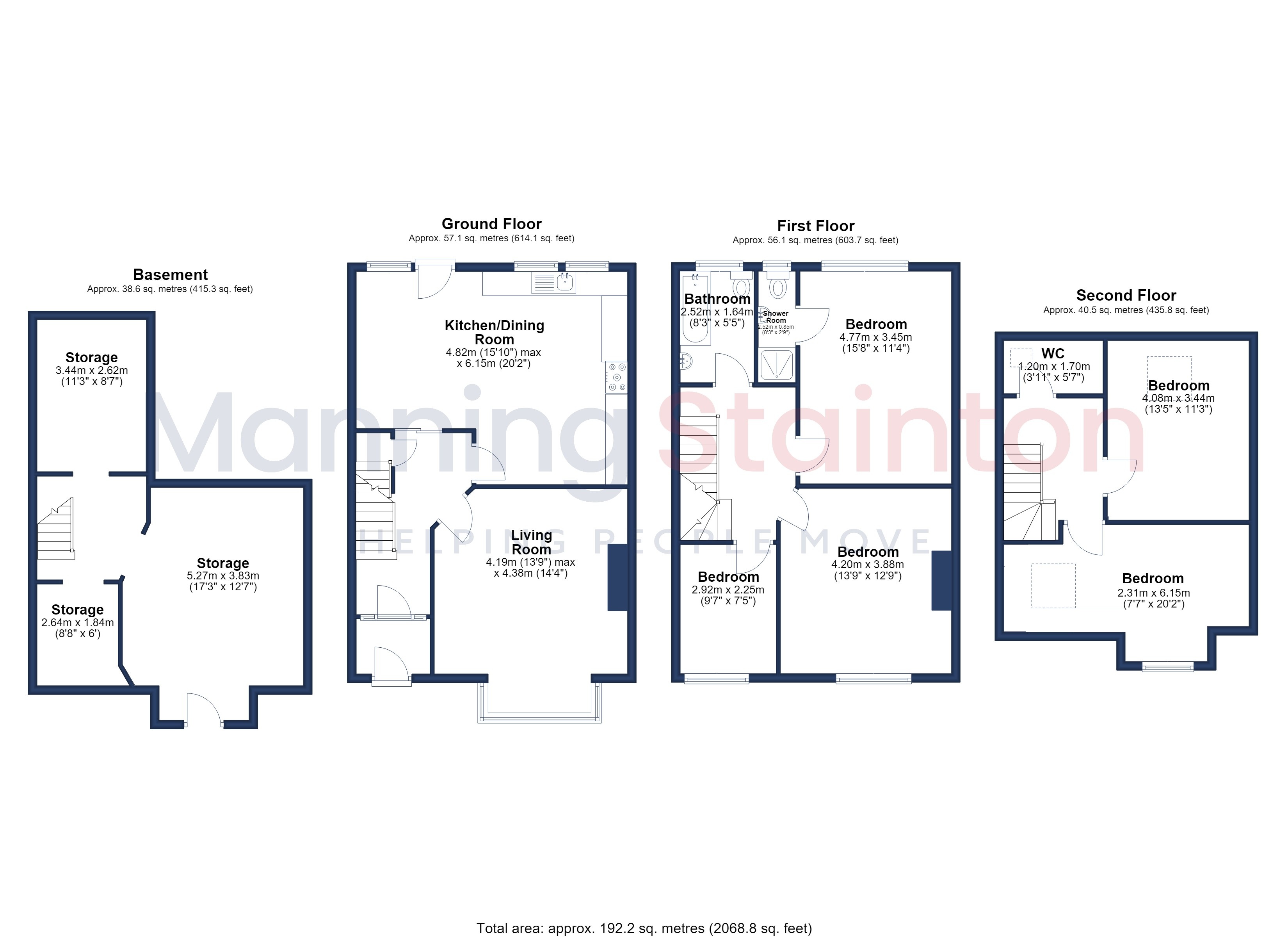 17, Roundhay View, Leeds floorplan