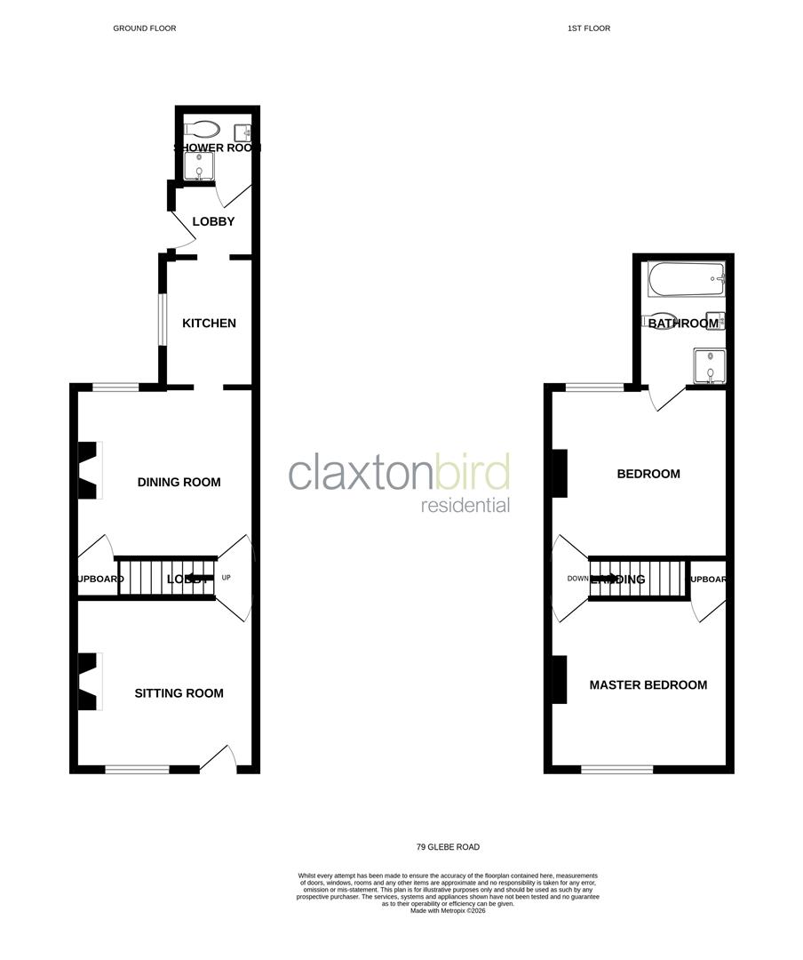 79, Glebe Road, Norwich floorplan