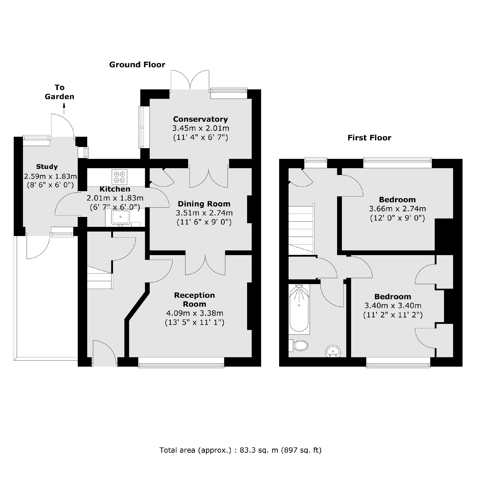 220, South Ealing Road, London floorplan