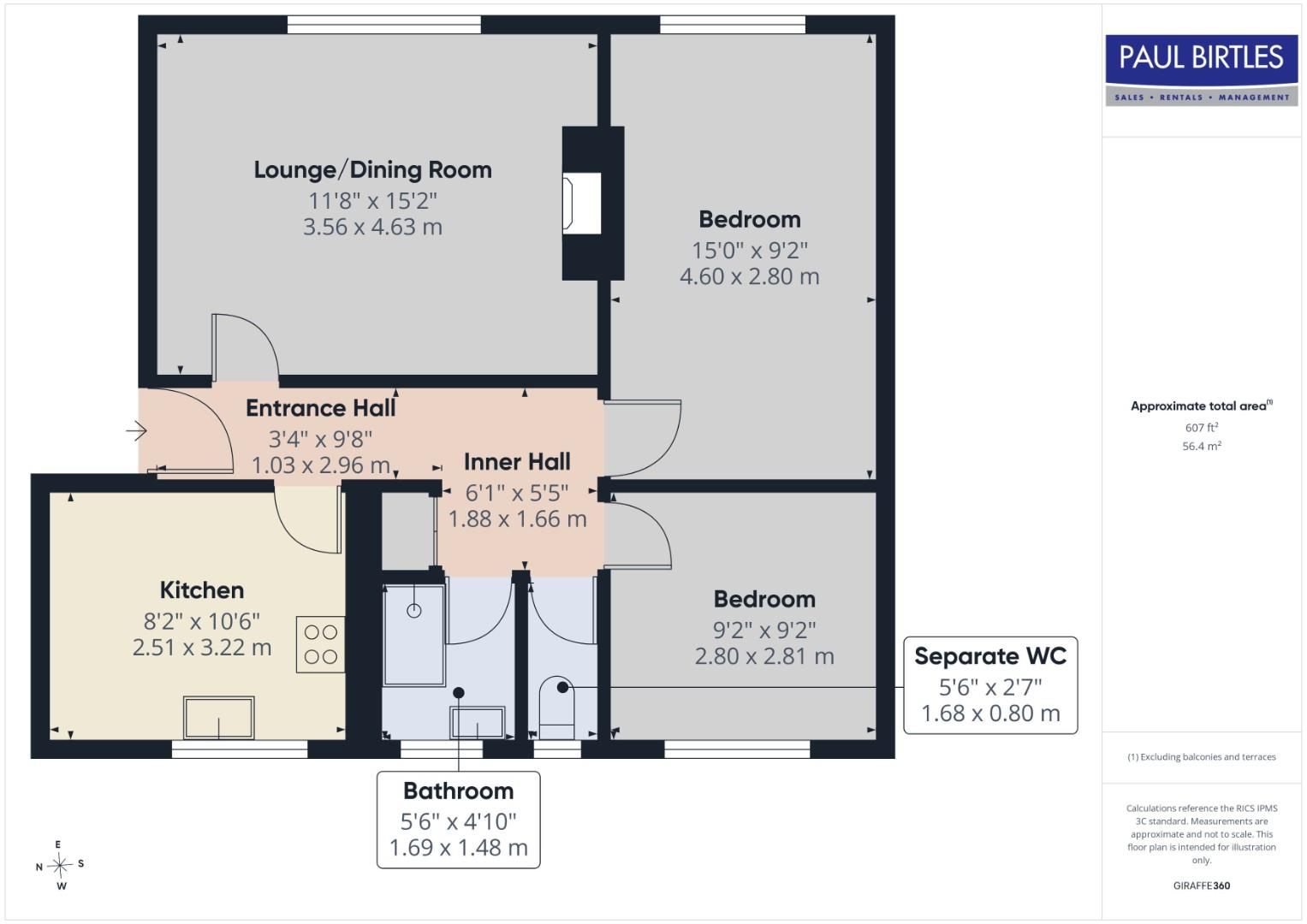 Apartment 18 Brentwood House, Flixton Road, Flixton floorplan