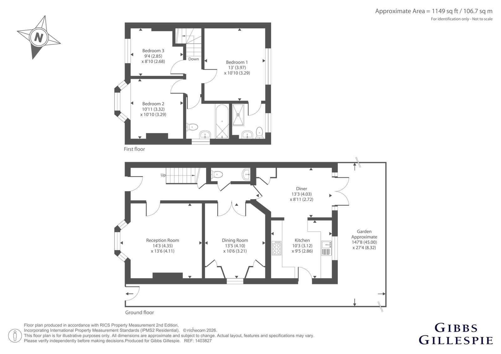 126, Sharps Lane, Ruislip floorplan
