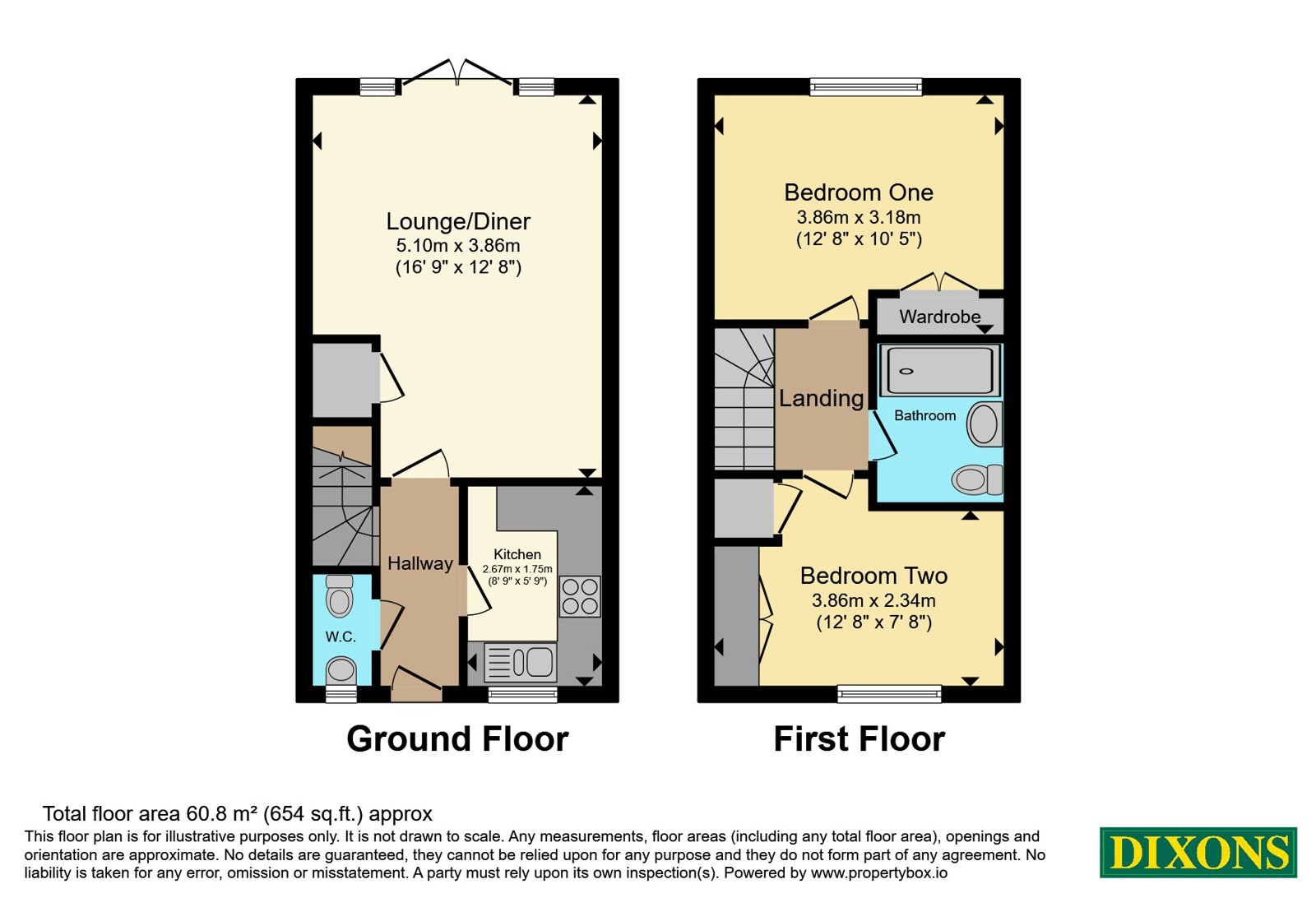 Griffin Close, West Midlands floorplan