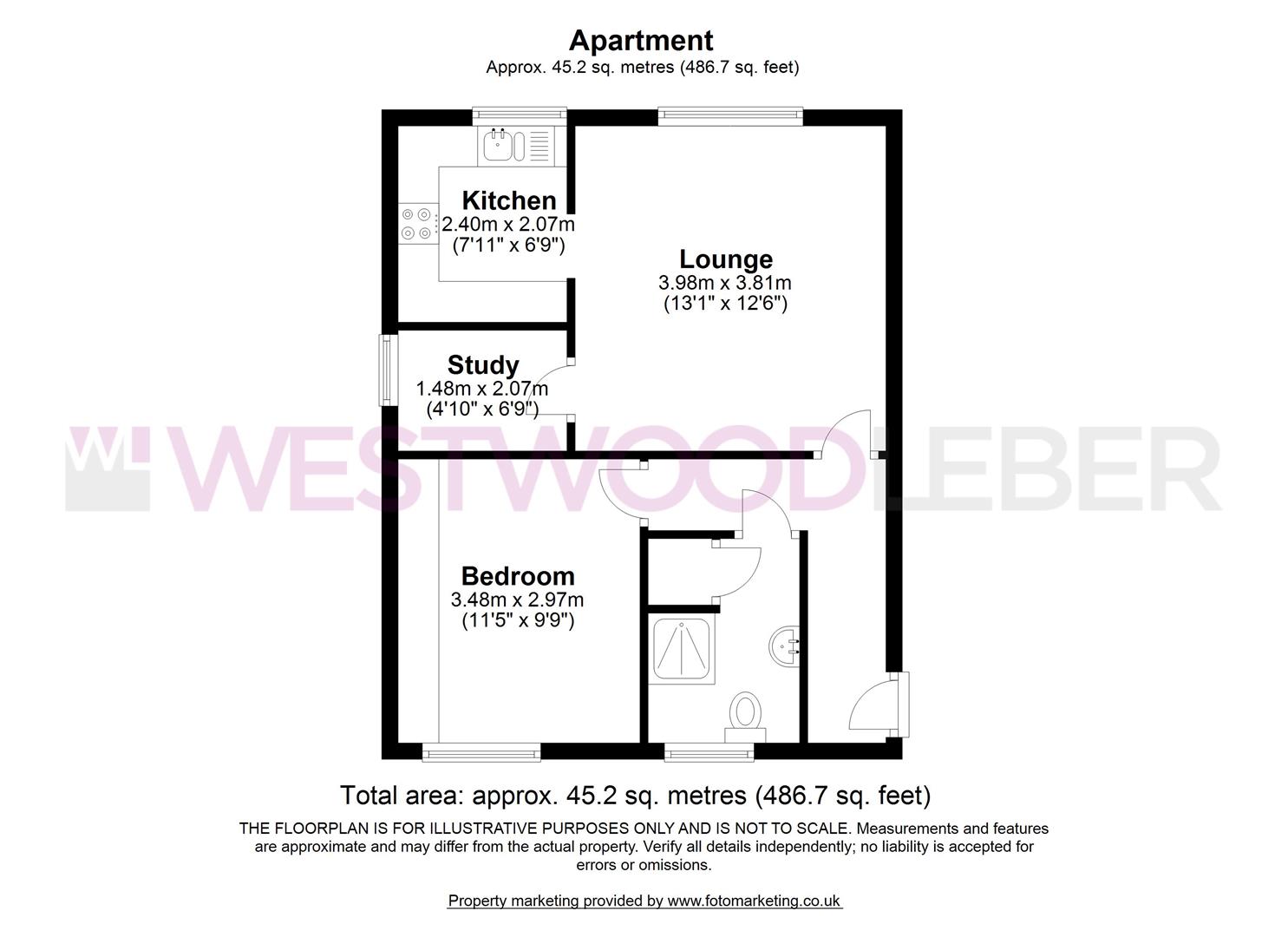 14, Warrenfield Close, Waltham Cross floorplan
