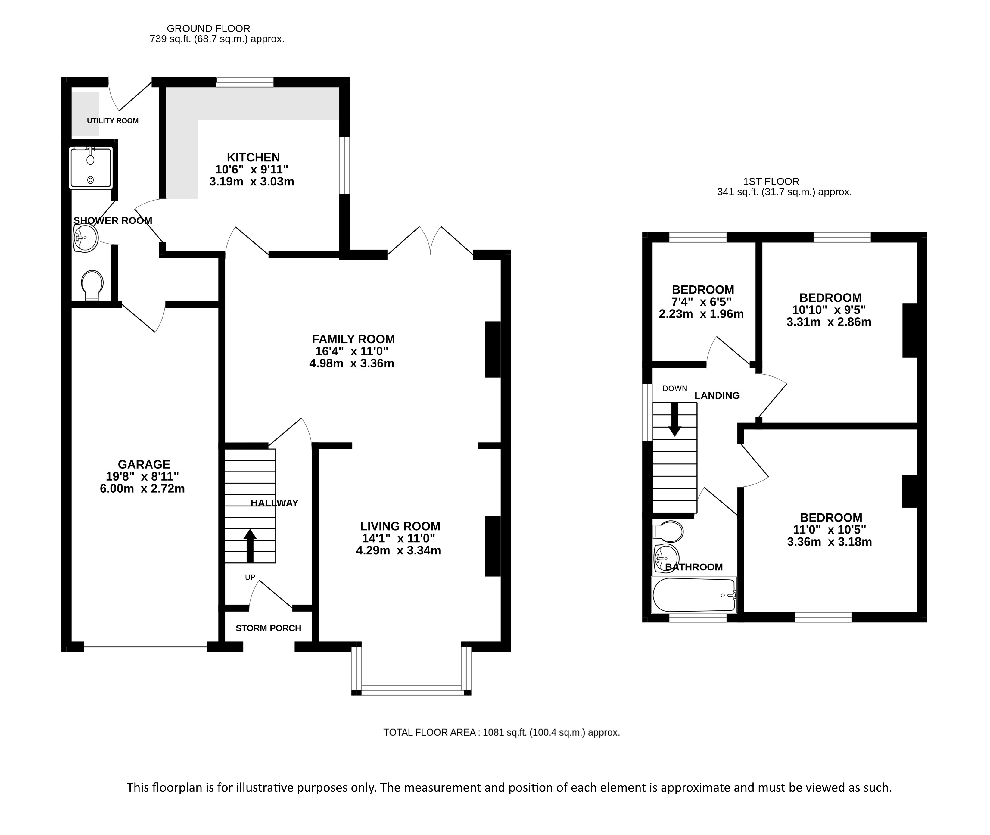 Harpenden Lane, St. Albans floorplan
