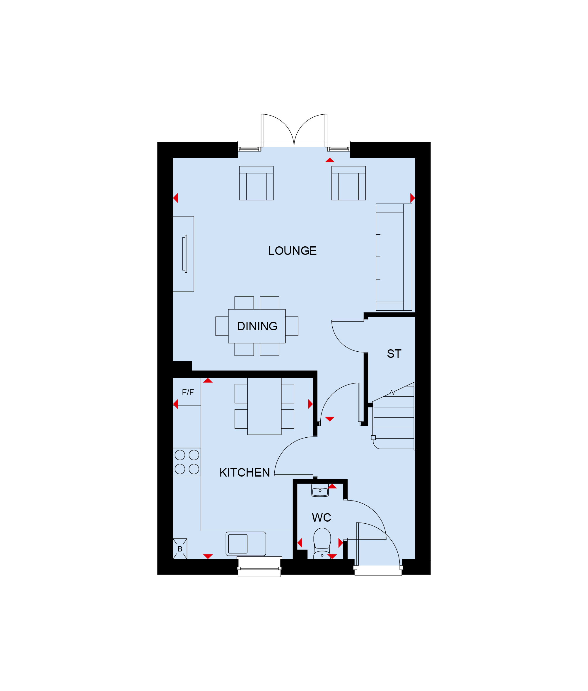 H885593, Lower Road, Stalbridge floorplan