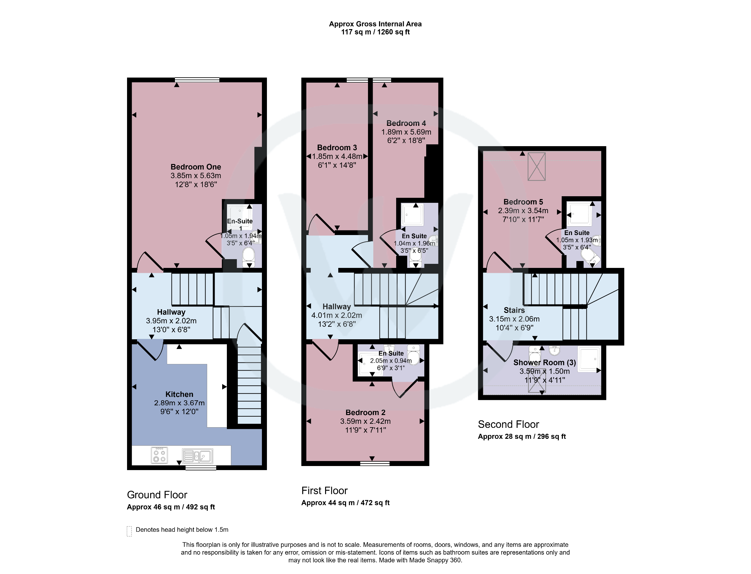 Room 4, 31a London Road, Grantham floorplan