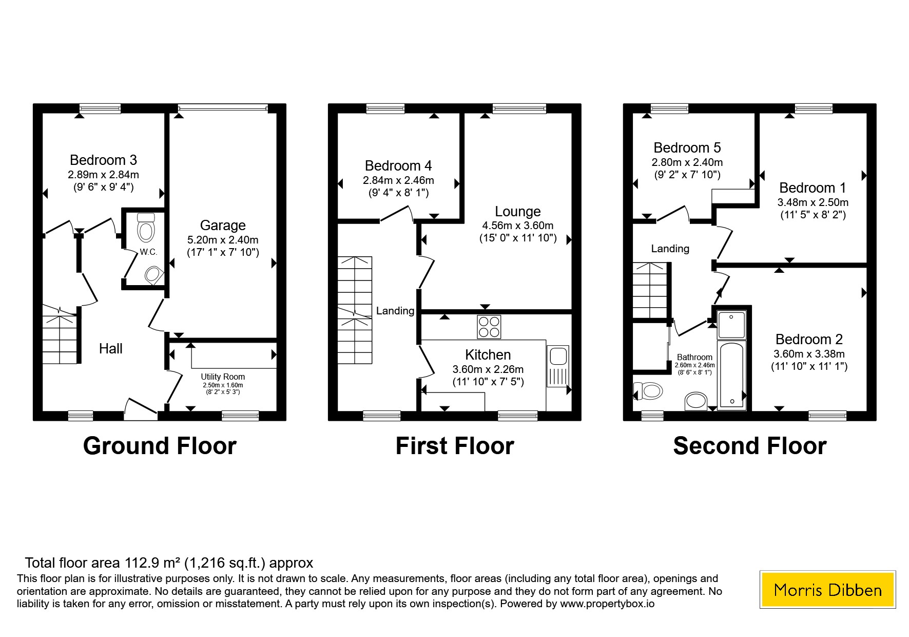 22, Eldon Street, Hampshire floorplan