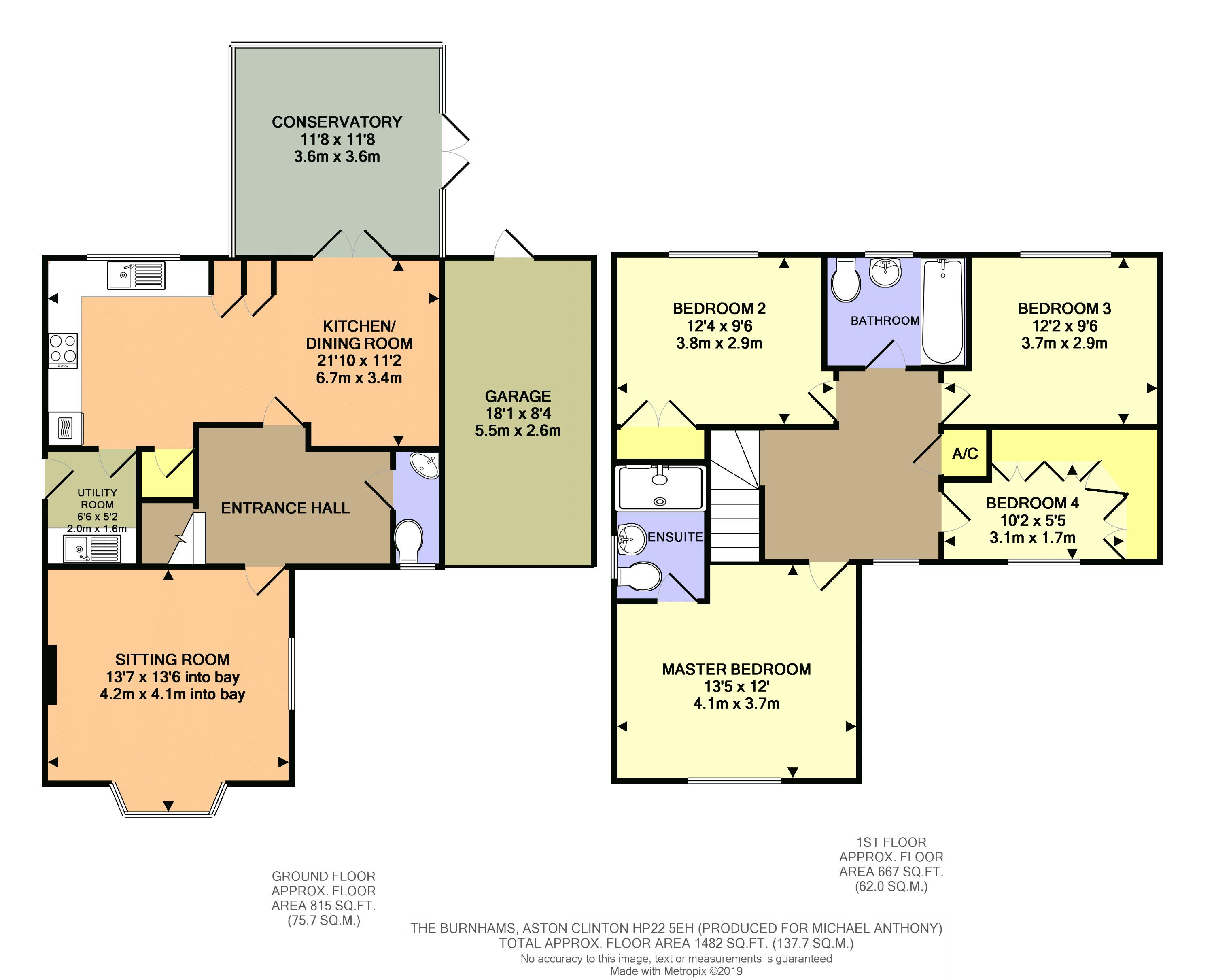 4 Bedrooms Detached house for sale in The Burnhams, Aston Clinton, Aylesbury HP22