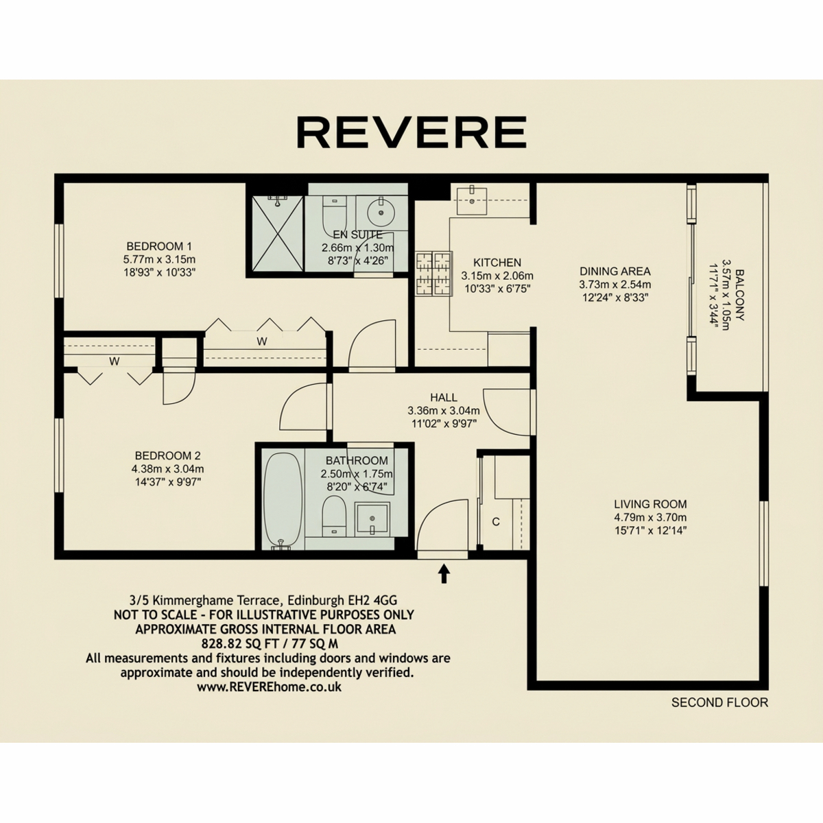 Kimmerghame Terrace, Edinburgh floorplan