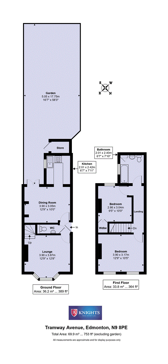 32, Tramway Avenue, London floorplan