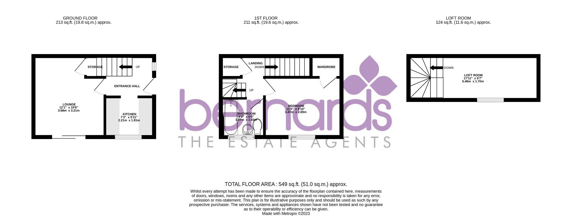 Lidiard Gardens, Southsea floorplan