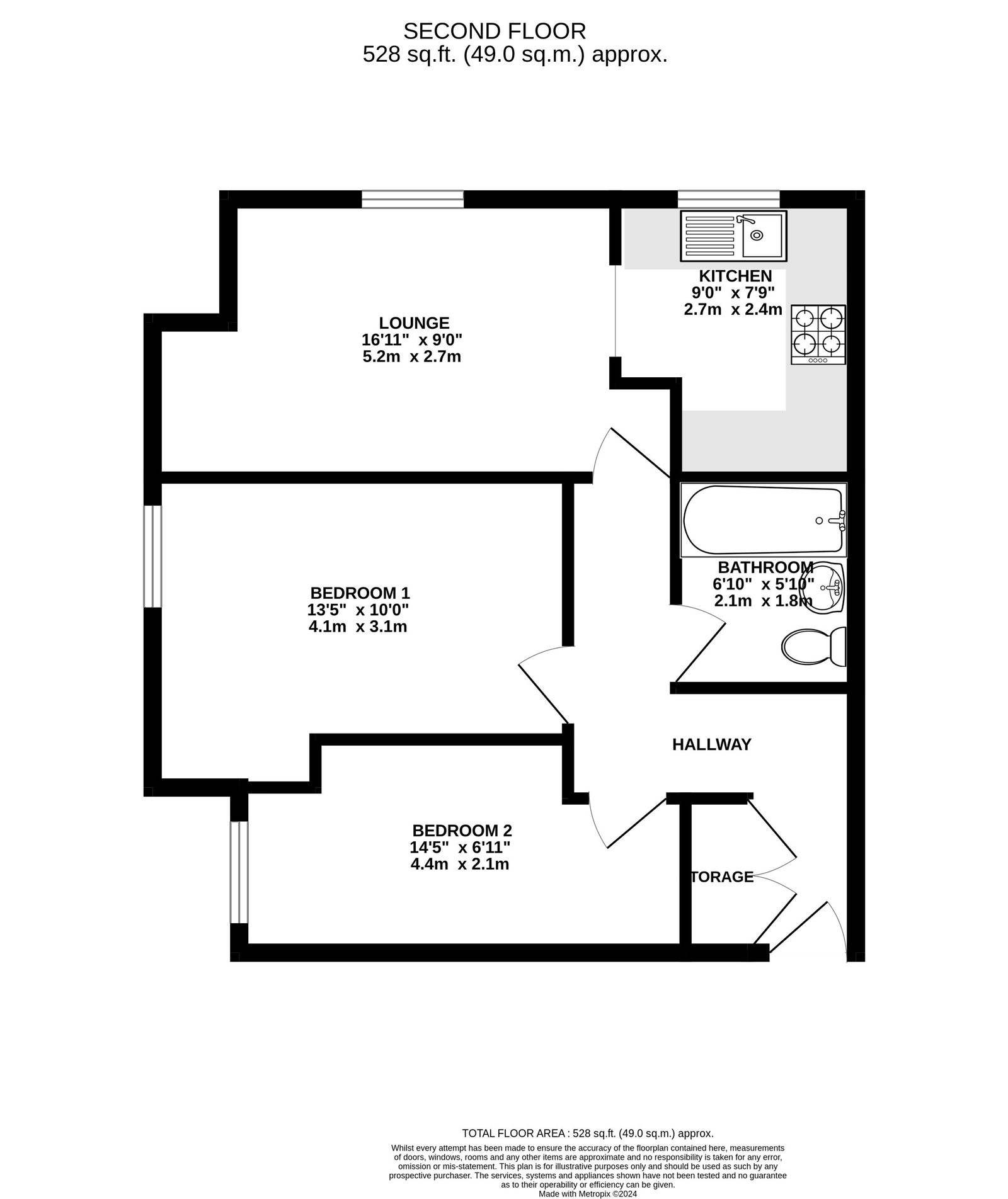 39, Derby Road, Preston floorplan