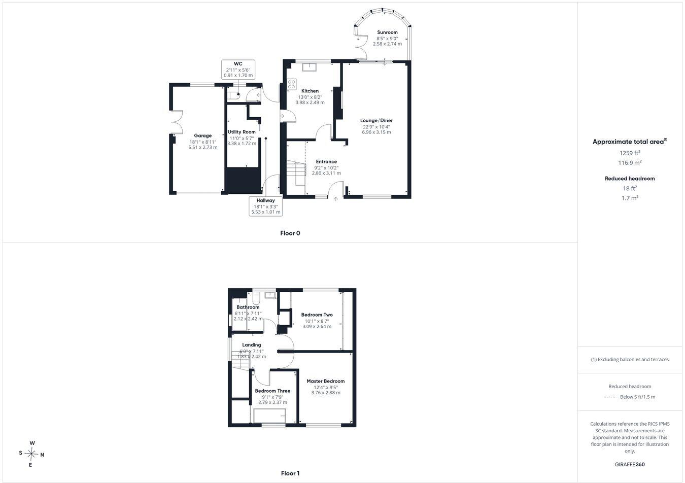 29, Bolsover Hill, Chesterfield floorplan