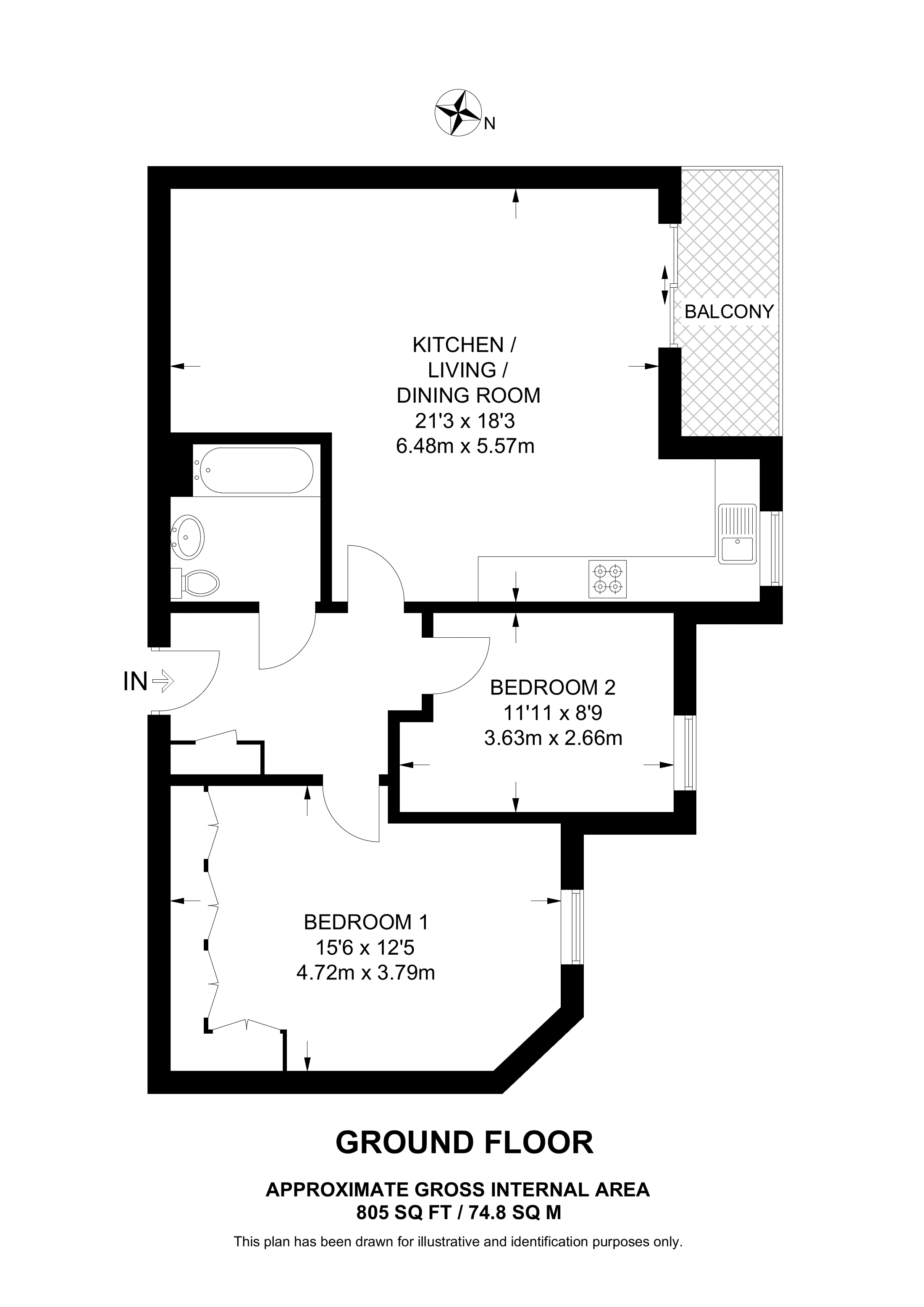 Dome Mews, Watford floorplan