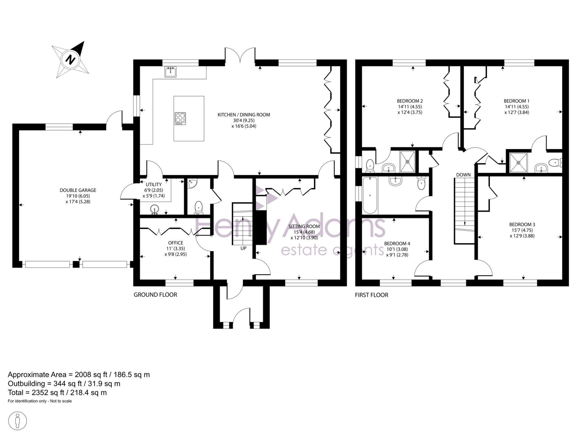 Cedar House London Road, Pulborough floorplan