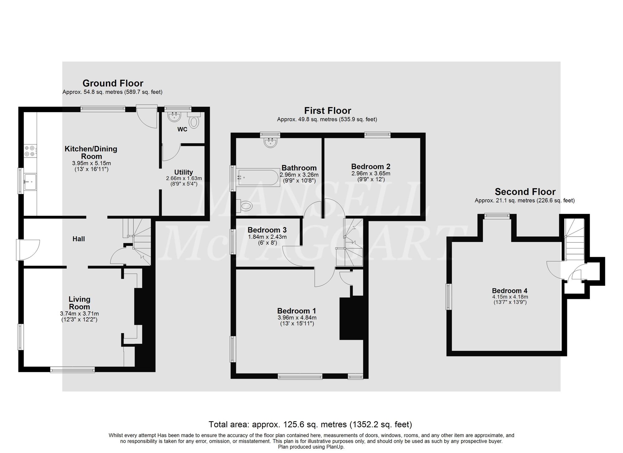 1 Rose Cottages London Road, Forest Row floorplan
