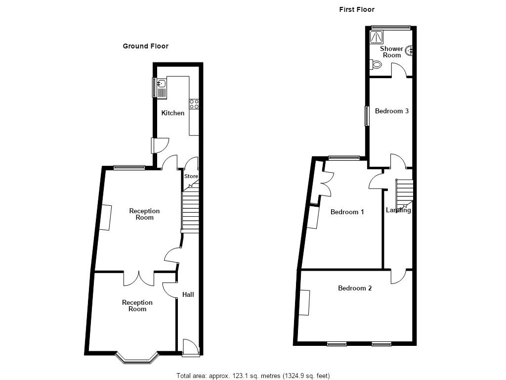 47, Victoria Road, Padiham floorplan