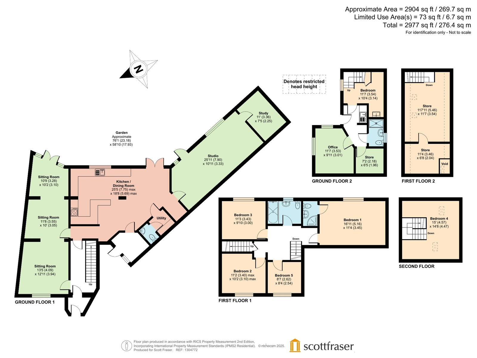 7, Fortnam Close, Oxford floorplan