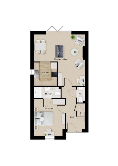 Maple, Station Road, Melton Mowbray floorplan