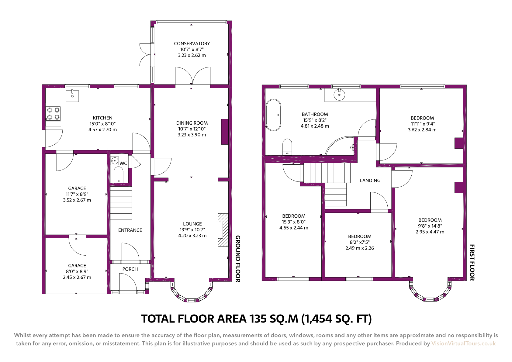 21, Clay Lane, Cheshire floorplan