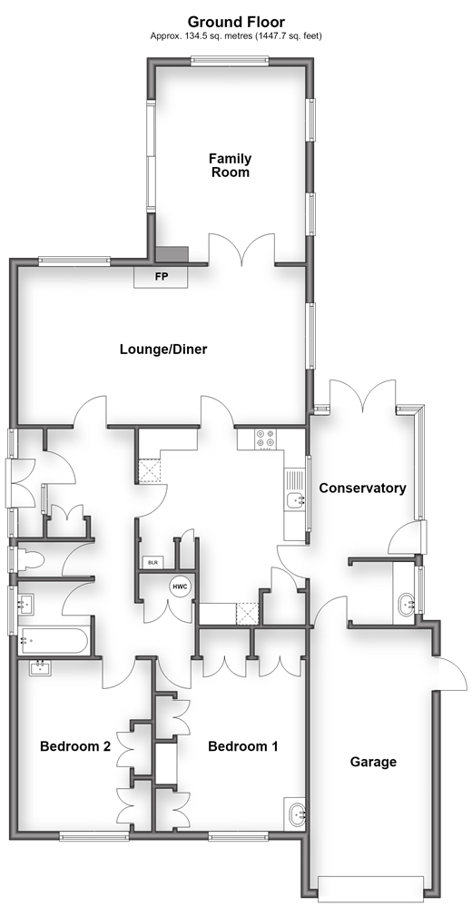 Five Oak Green Road Five Oak Green, Tonbridge floorplan
