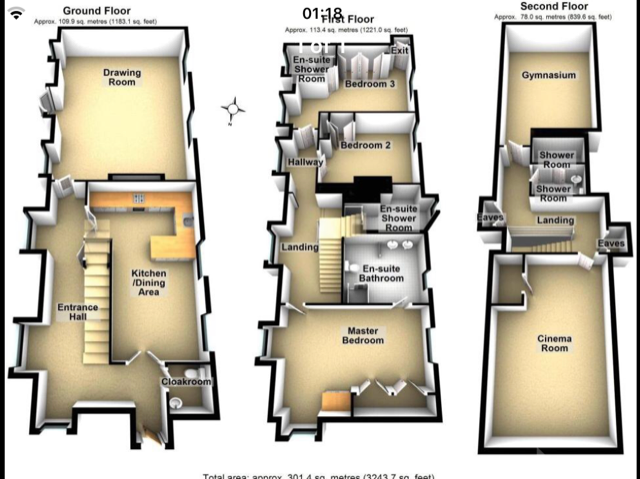 3 Bedrooms Mews house to rent in Theydon Mount, Epping CM16