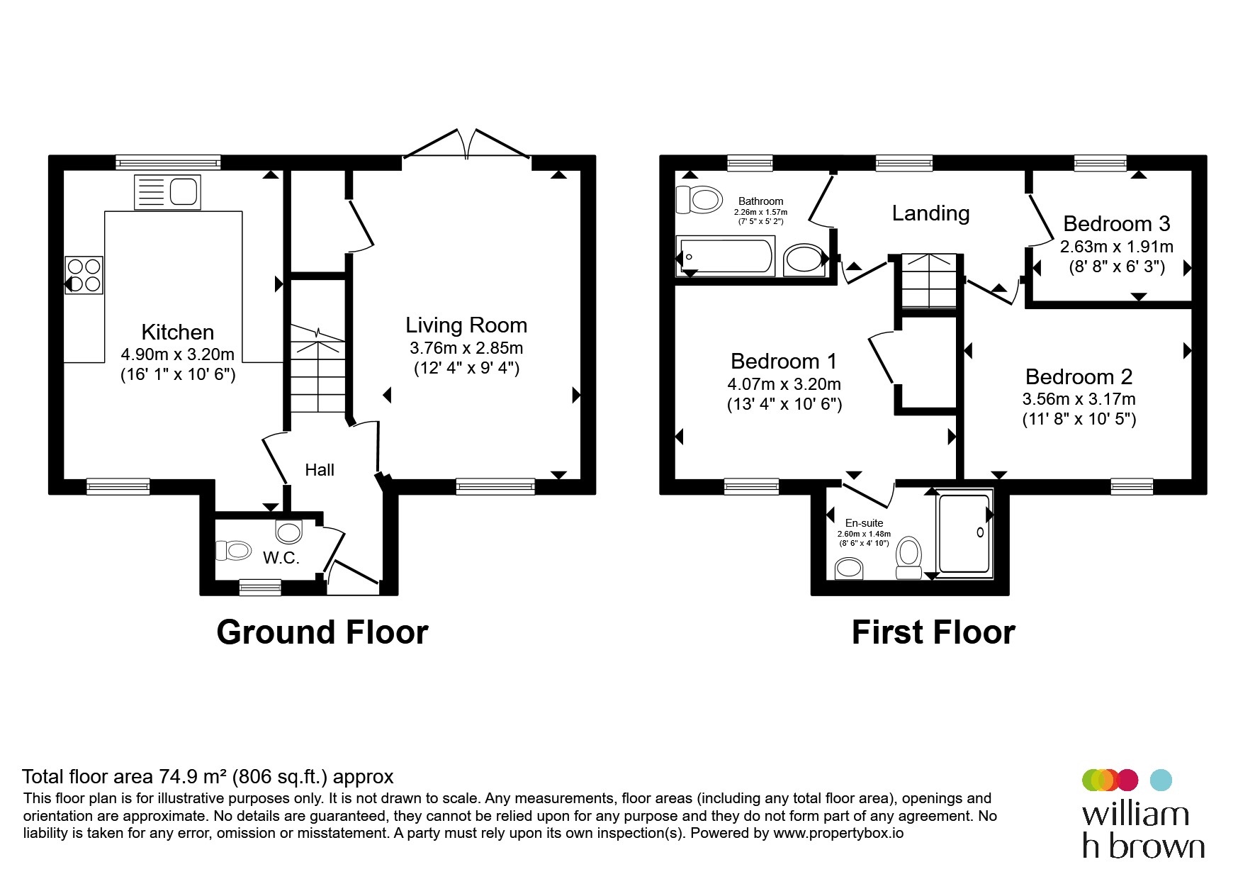 22, Ancient Drive, Doncaster floorplan