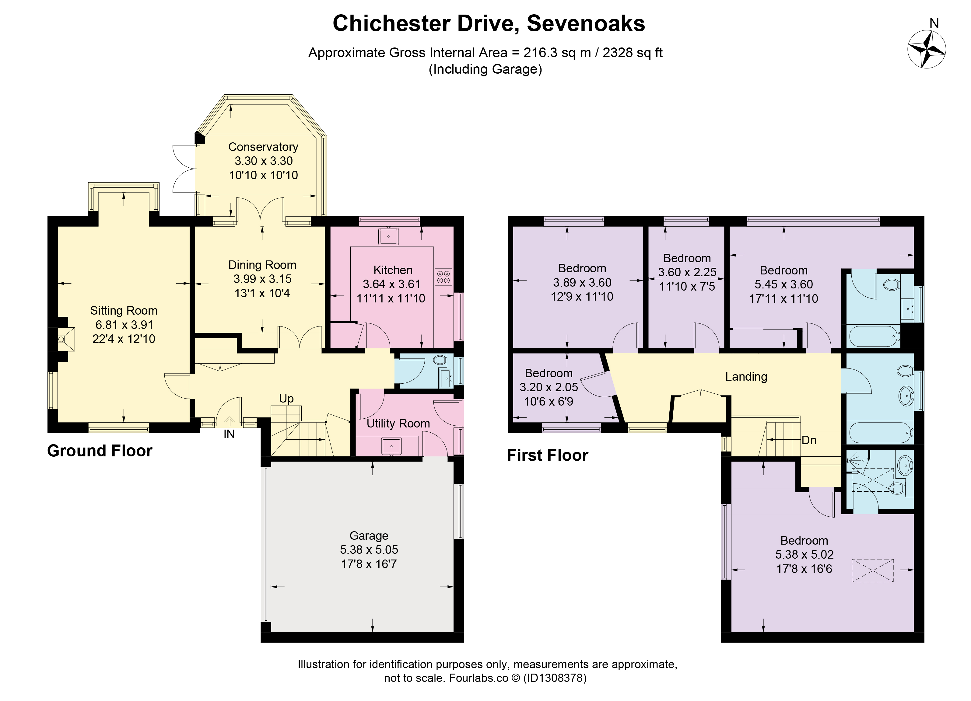4, Chichester Drive, Sevenoaks floorplan