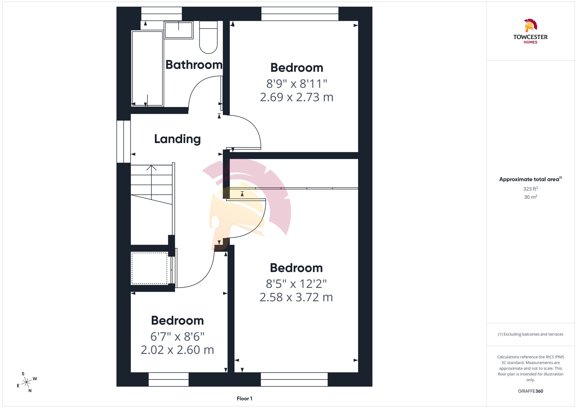1 Heron Close, Towcester floorplan