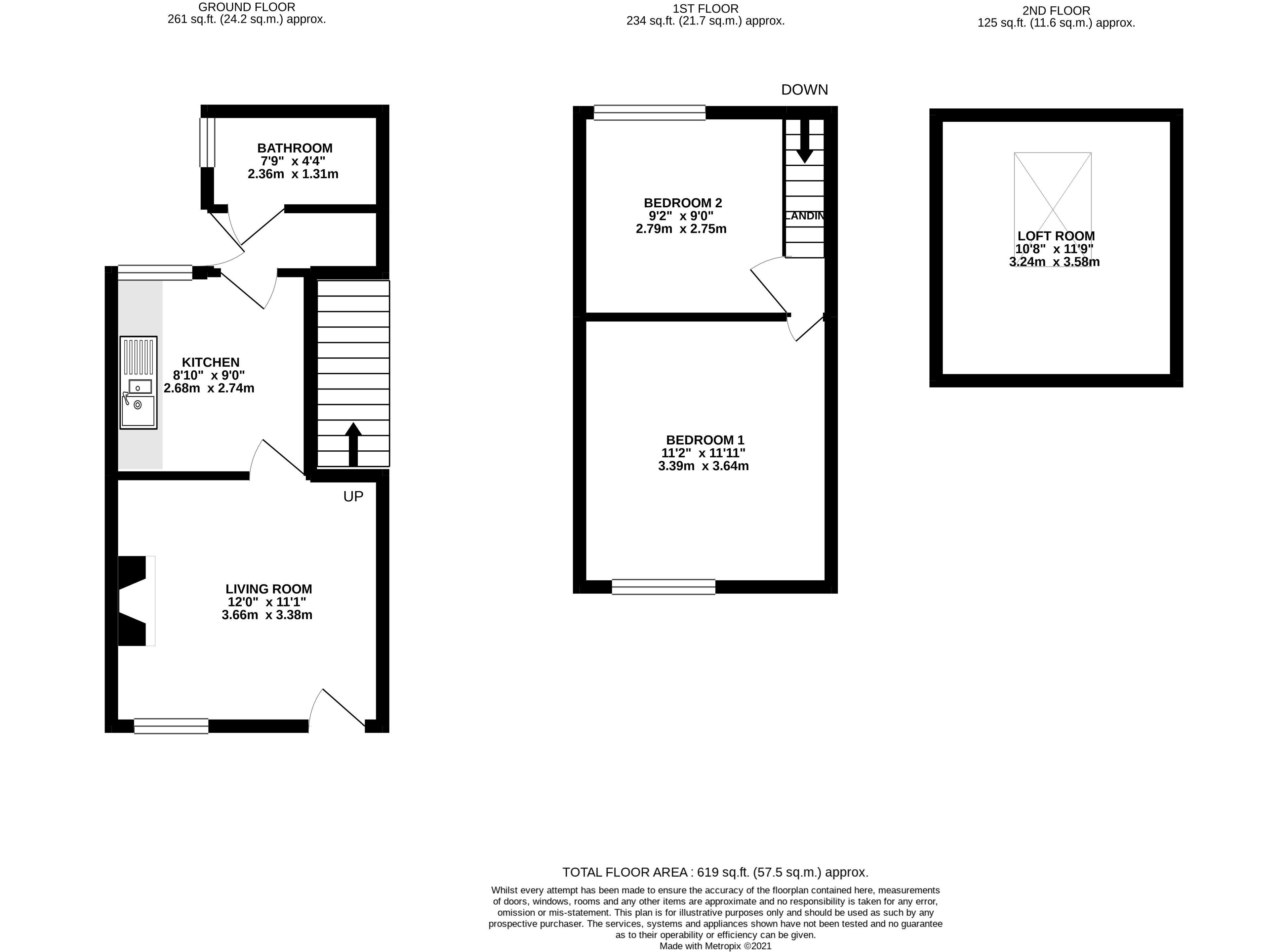 Millstone Lane, Nantwich, Cheshire CW5, 2 bedroom end terrace house for