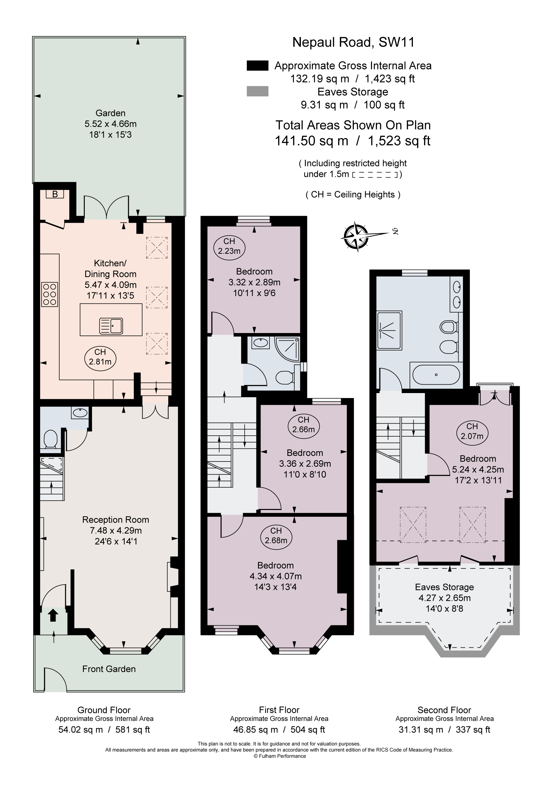 Nepaul Road, London SW11, 4 bedroom end terrace house for sale