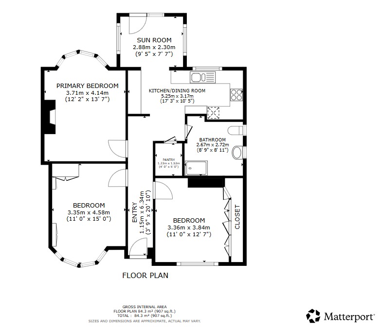 34, Sunniside Drive, South Shields floorplan