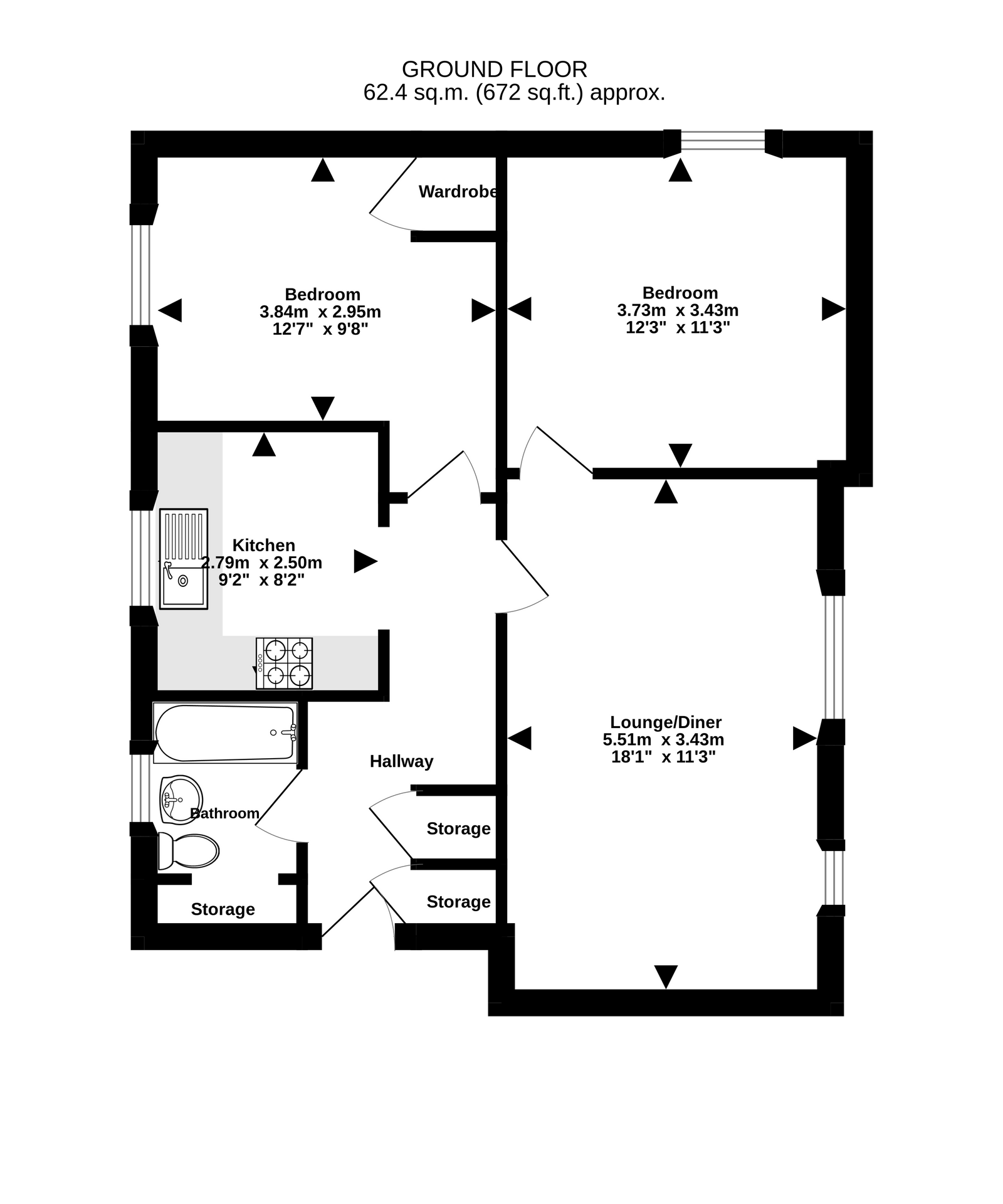 40 Silverhill Road, Bristol floorplan