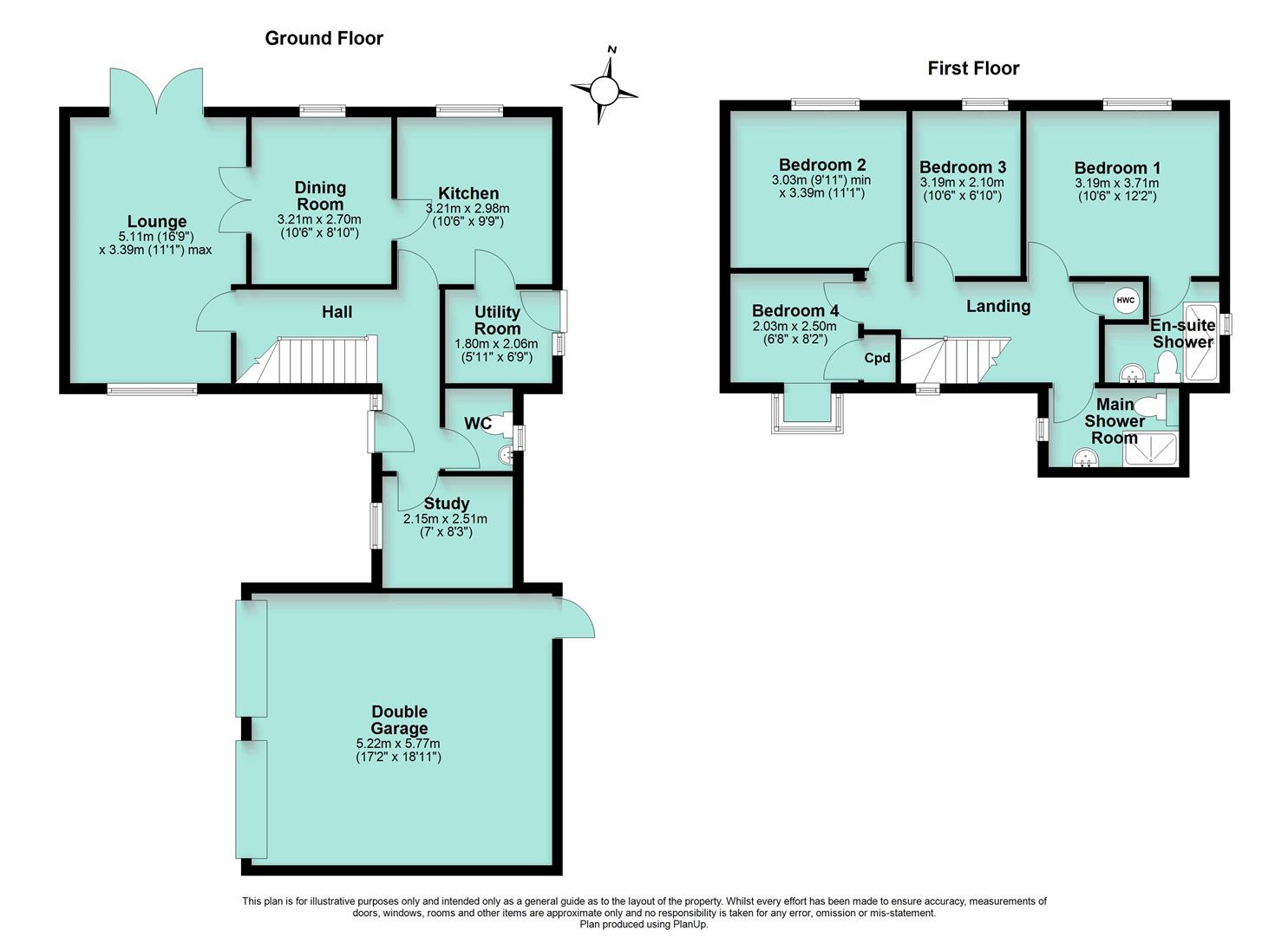 20, Thames Road, Wellingborough floorplan