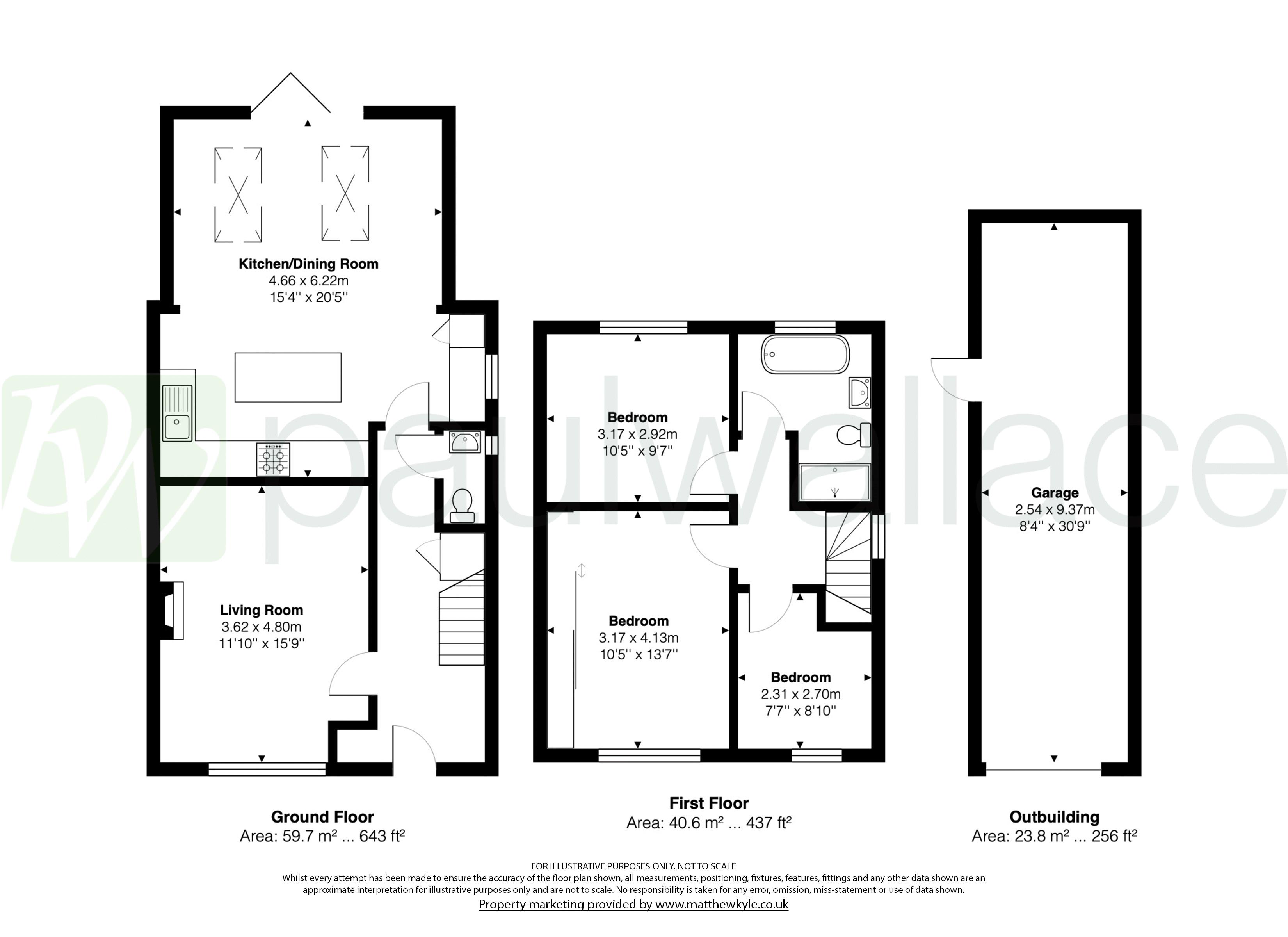 98, Western Road, Nazeing floorplan